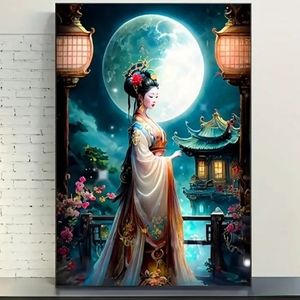Geisha diamond art